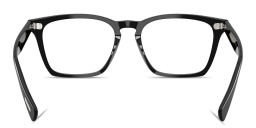 Shop OLIVER PEOPLES Rafkin Rectangle Eyeglasses in Black online.