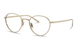 OLIVER PEOPLES Kesner Panthos Eyeglasses in Soft Gold – Product Photo 2