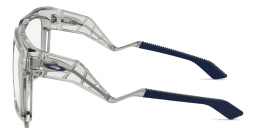 Shop Oakley Enigma Ink Unisex Wide Square Eyeglasses in Grey Shadow online.