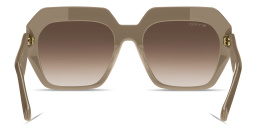ETRO Logo Signature Oversized Square Sunglasses in Brown – Product Photo 4