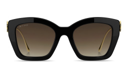 Shop ETRO Bold Pegaso Cat-Eye Sunglasses in Black online.