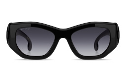 ETRO Paisley Cat-Eye Sunglasses in Black – Product Photo 1
