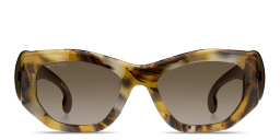 ETRO Paisley Cat-Eye Sunglasses in Brown – Product Photo 1