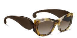ETRO Paisley Cat-Eye Sunglasses in Brown – Product Photo 3