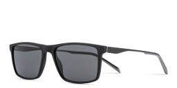 SPIN ON8 Rectangle Sunglasses in Black – Product Photo 2