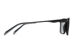 SPIN ON8 Rectangle Sunglasses in Black – Product Photo 3