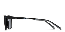 SPIN ON8 Rectangle Sunglasses in Black – Product Photo 4