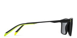 نظارات شمسية مستطيلة من SPIN ON8 بلون أسود - صورة المنتج 3