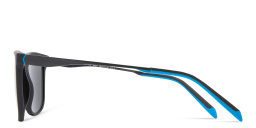 تسوق نظارات شمسية مربّعة SPIN ON8 بلون رمادي أونلاين.