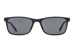 SPIN ON8 Rectangle Sunglasses in Black – Product Photo 1