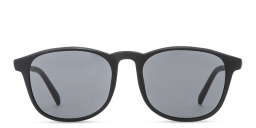 SPIN ON8 Round Sunglasses in Black – Product Photo 1