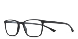Shop SPIN ON8 Square Eyeglasses in Black online.