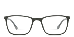 Shop SPIN ON8 Square Eyeglasses in Green online.