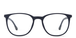 Shop SPIN ON8 Round Eyeglasses in Dark Blue online.