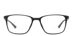 Shop SPIN ON8 Square Eyeglasses in Black online.