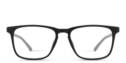 Shop SPIN ON8 Square Eyeglasses in Black online.