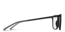 Shop SPIN ON8 Square Eyeglasses in Black online.