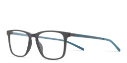 Shop SPIN ON8 Square Eyeglasses in Grey online.
