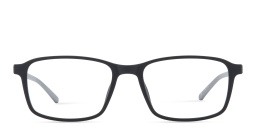 Shop SPIN ON8 Wide Rectangle Eyeglasses in Grey online.