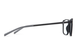 Shop SPIN ON8 Wide Rectangle Eyeglasses in Grey online.