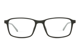 Shop SPIN ON8 Wide Rectangle Eyeglasses in Green online.