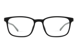 Shop SPIN ON8 Square Eyeglasses in Black online.