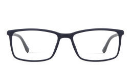 Wide Rectangle Eyeglasses من SPIN ON8 بلون أزرق داكن - صورة المنتج 1