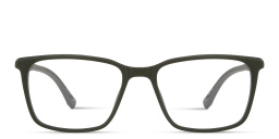 Shop SPIN ON8 Square Eyeglasses in Polished Black online.