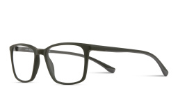Shop SPIN ON8 Square Eyeglasses in Polished Black online.