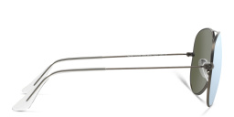 Shop Ray-Ban Aviator Sunglasses in Silver online.