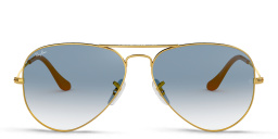 Ray-Ban Aviator Sunglasses in Gold – Product Photo 1