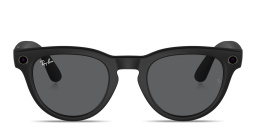 Ray-Ban Meta Headliner Unisex Panthos Sunglasses in Matte Black – Product Photo 1