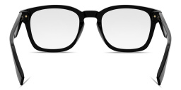 Shop FENDI Essential Unisex Square Eyeglasses in Black online.