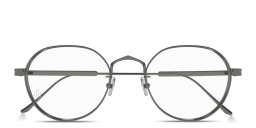 Shop Cartier Première de Cartier Unisex Panthos Eyeglasses in Ruthenium online.