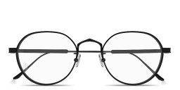 Shop Cartier Première de Cartier Unisex Panthos Eyeglasses in Black online.
