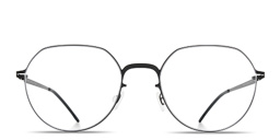 Shop MYKITA Selva Unisex Panthos Eyeglasses in Black online.