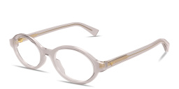 تسوق نظارات طبية بيضاوية بالشعار المثلّث بوتيغا فينيتا بلون رمادي-بني شفاف أونلاين.