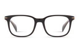 تسوق نظارات طبية مربّعة بشعار العلامة ديفيد بيكهام بلون أزرق قرني أونلاين.