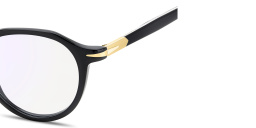 Shop DAVID BECKHAM Talisman Panthos Eyeglasses in Black online.