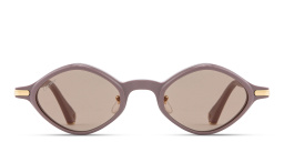 تسوق نظارات شمسية بروميير دو كارتييه بإطار غير منتظم للجنسين كارتييه بلون أرجواني أونلاين.