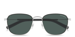 MONTBLANC Snowcap Panthos Sunglasses in Silver – Product Photo 1