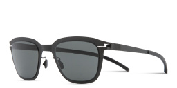 Shop MYKITA Avery Unisex Square Sunglasses in Black online.