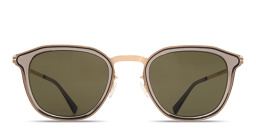 MYKITA Pavi Square Sunglasses in Clear Ash – Product Photo 1