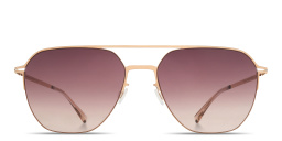 MYKITA Amos Unisex Aviator Sunglasses in Gold – Product Photo 1