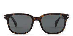 Shop DAVID BECKHAM Talisman Square Sunglasses in Havana online.