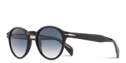 Shop DAVID BECKHAM Talisman Panthos Sunglasses in Black online.