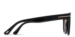 TOM FORD Haylay Square Sunglasses in Black – Product Photo 3