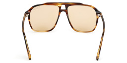 TOM FORD Autari Aviator Sunglasses in Havana – Product Photo 4