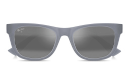 Shop Maui Jim Kaulike Unisex Square Sunglasses in Grey online.