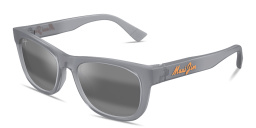 Shop Maui Jim Kaulike Unisex Square Sunglasses in Grey online.